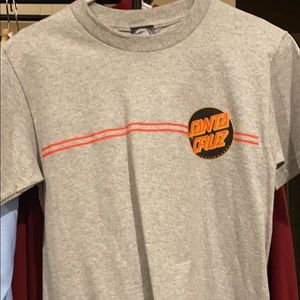 Santa Cruz gray men’s small t shirt